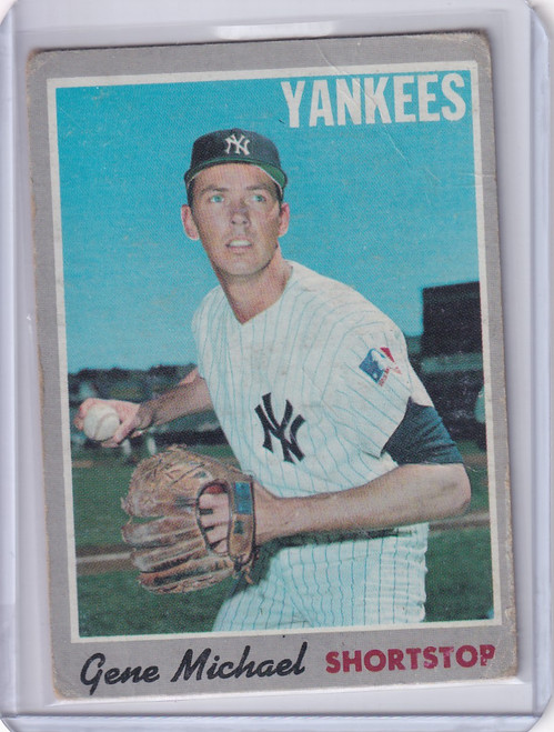 1970 Topps Baseball #114 Gene Michael - New York Yankees