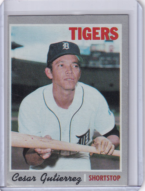 1970 Topps Baseball #269 Cesar Gutierrez - Detroit Tigers