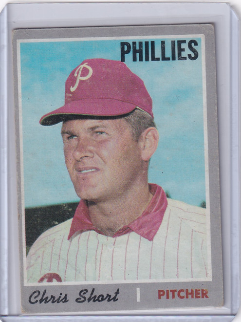 1970 Topps Baseball #270 Chris Short - Philadelphia Phillies