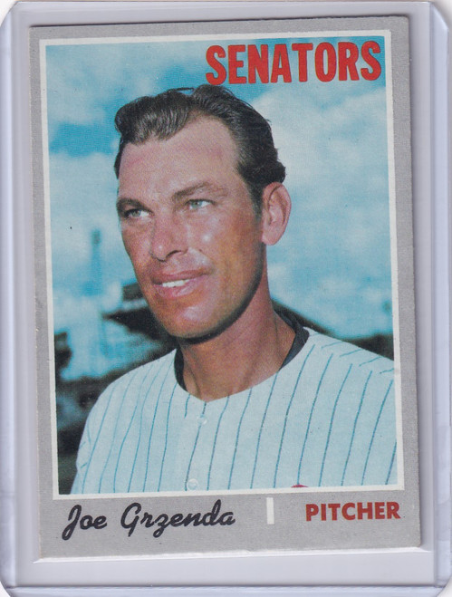 1970 Topps Baseball #691 Joe Grzenda - Washington Senators