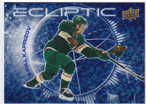 2023-24 Upper Deck Series 2 #EC-5 Kirill Kaprizov Ecliptic Sparkle Wild