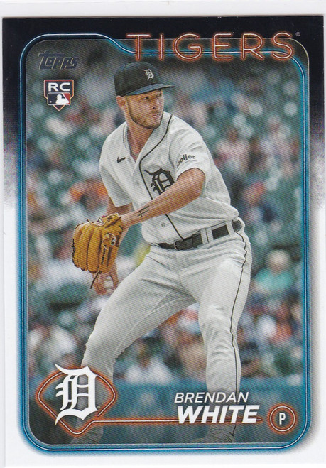 2024 Topps #8 Brendan White RC Rookie Detroit Tigers