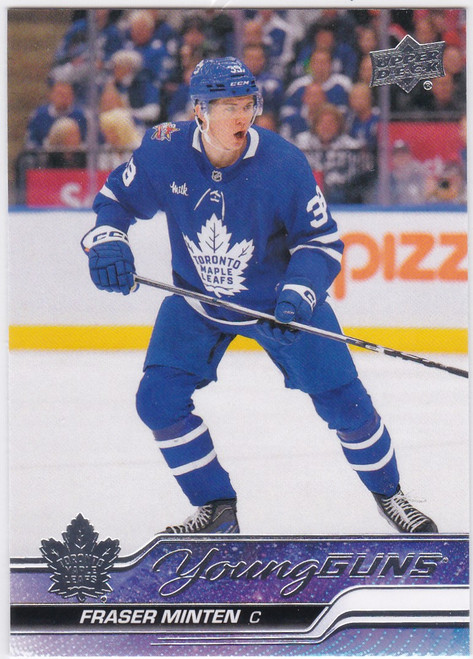 2023-24 Upper Deck #482 Fraser Minton Young Guns Toronto Maple Leafs