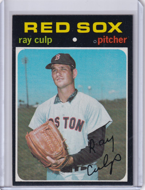 1971 Topps Baseball #660 Ray Culp - Boston Red Sox
