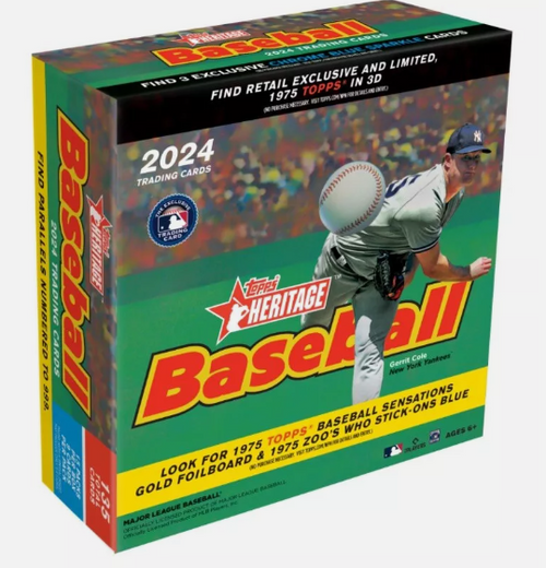 2024 Topps Heritage Baseball Mega (Monster) Box