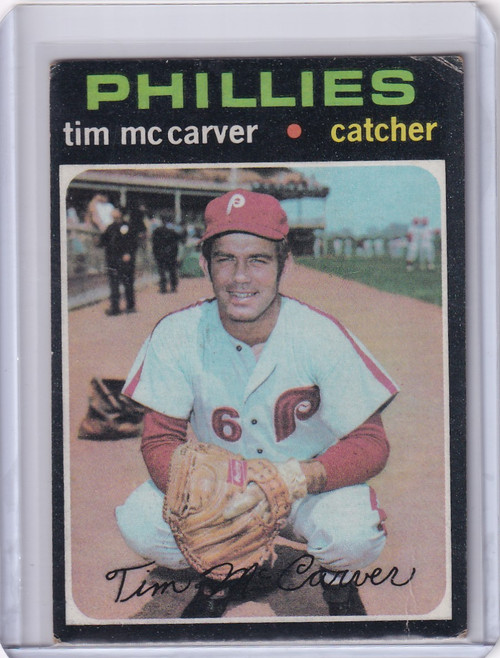 1971 Topps Baseball #465 Tim McCarver - Philadelphia Phillies