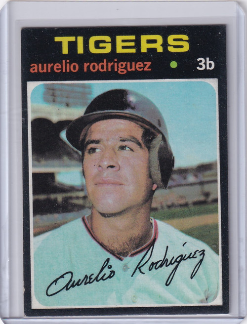 1971 Topps Baseball #464 Aurelio Rodriguez - Detroit Tigers