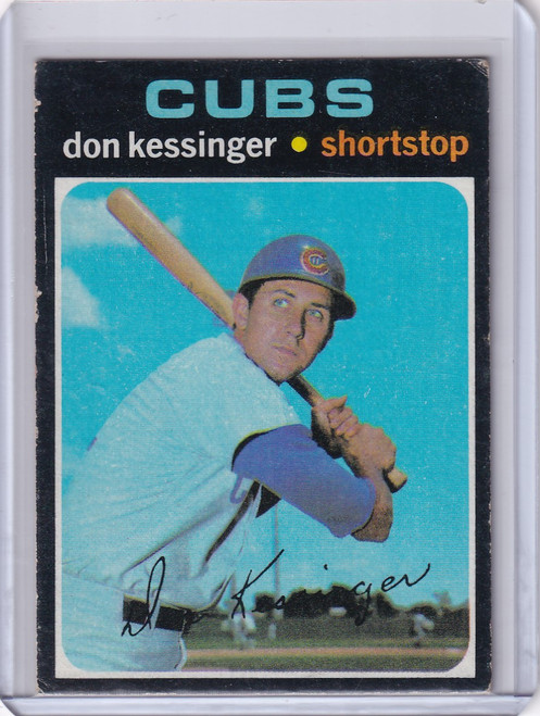 1971 Topps Baseball #455 Don Kessinger - Chicago Cubs