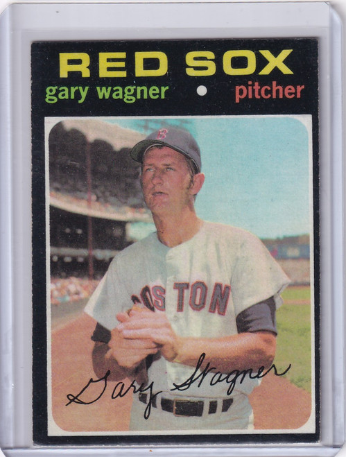 1971 Topps Baseball #473 Gary Wagner - Boston Red Sox
