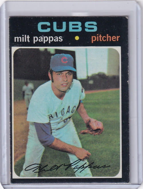 1971 Topps Baseball #441 Milt Pappas - Chicago Cubs