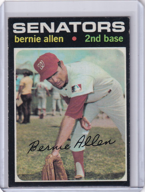 1971 Topps Baseball #427 Bernie Allen - Washington Senators