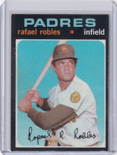 1971 Topps Baseball #408 Rafael Robles - San Diego Padres