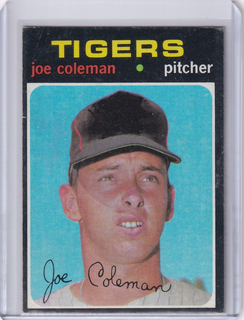 1971 Topps Baseball #403 Joe Coleman - Detroit Tigers