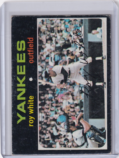 1971 Topps Baseball #395 Roy White - New York Yankees
