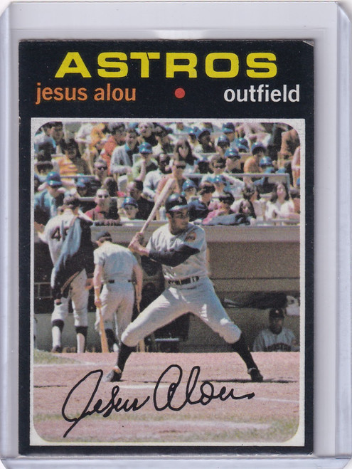 1971 Topps Baseball #337 Jesus Alou - Houston Astros