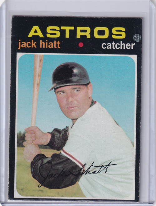 1971 Topps Baseball #371 Jack Hiatt - Houston Astros