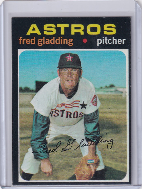 1971 Topps Baseball #381 Fred Gladding - Houston Astros