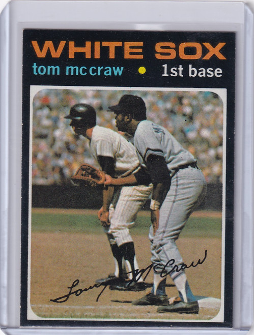 1971 Topps Baseball #373 Tom McCraw - Chicago White Sox