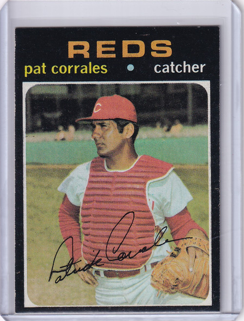 1971 Topps Baseball #293 Pat Corrales - Cincinnati Reds