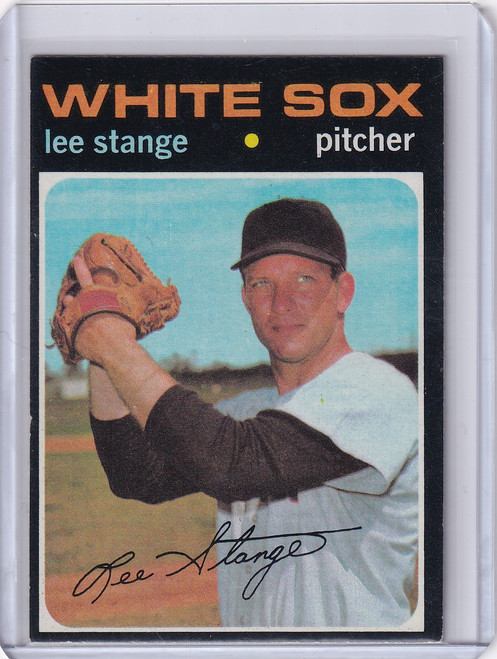 1971 Topps Baseball #311 Lee Stange - Chicago White Sox