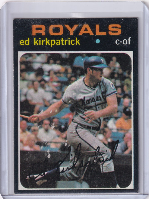 1971 Topps Baseball #299 Ed Kirkpatrick - Kansas City Royals