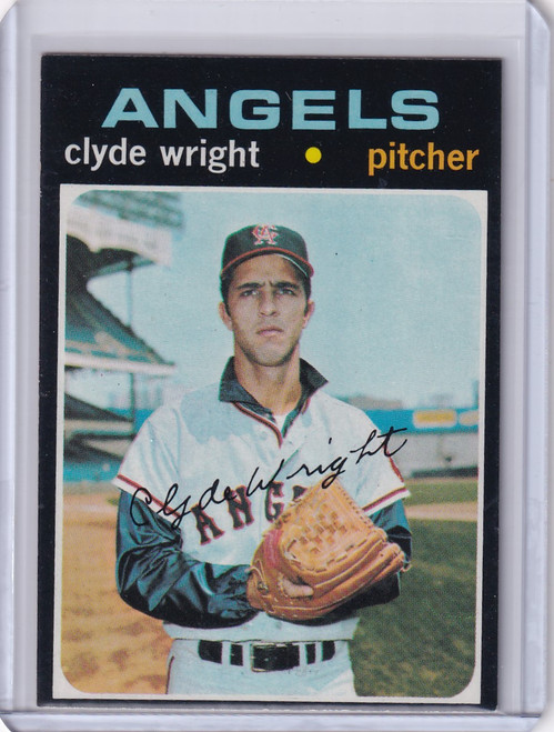 1971 Topps Baseball #240 Clyde Wright - California Angels