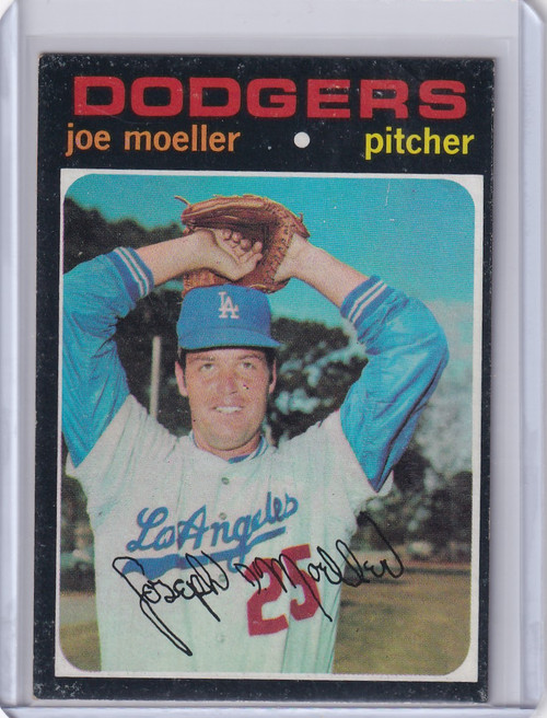 1971 Topps Baseball #288 Joe Moeller - Los Angeles Dodgers