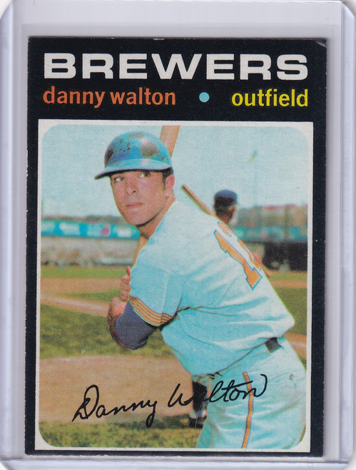 1971 Topps Baseball #281 Danny Walton - Milwaukee Brewers
