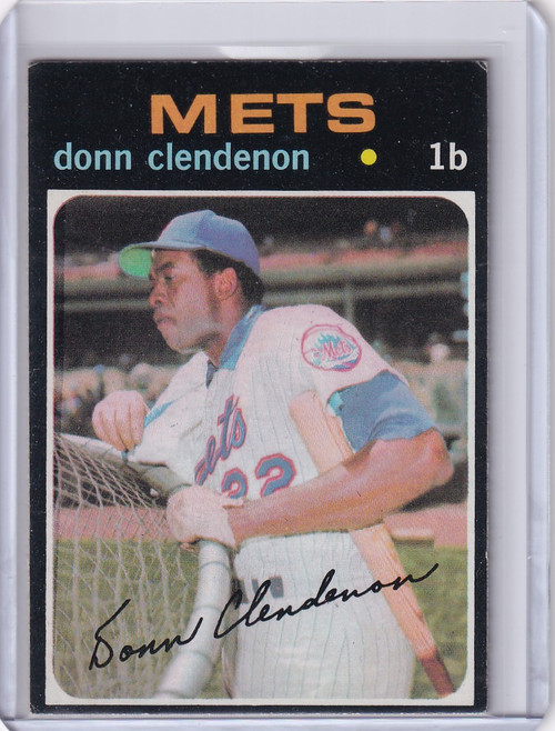 1971 Topps Baseball #115 Donn Clendenon - New York Mets