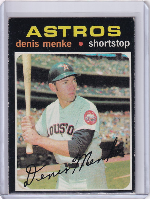 1971 Topps Baseball #130 Denis Menke - Houston Astros