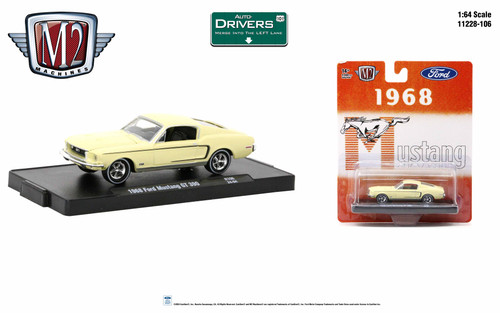 M2 Machines Auto-Drivers 1:64 R106 1968 Ford Mustang GT 390