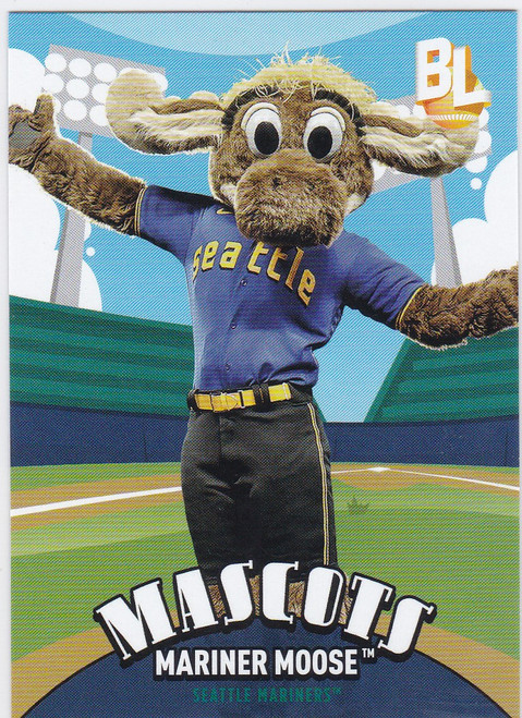 2024 Topps Big League #M-22 Mariner Moose Mascot insert Seattle Mariners
