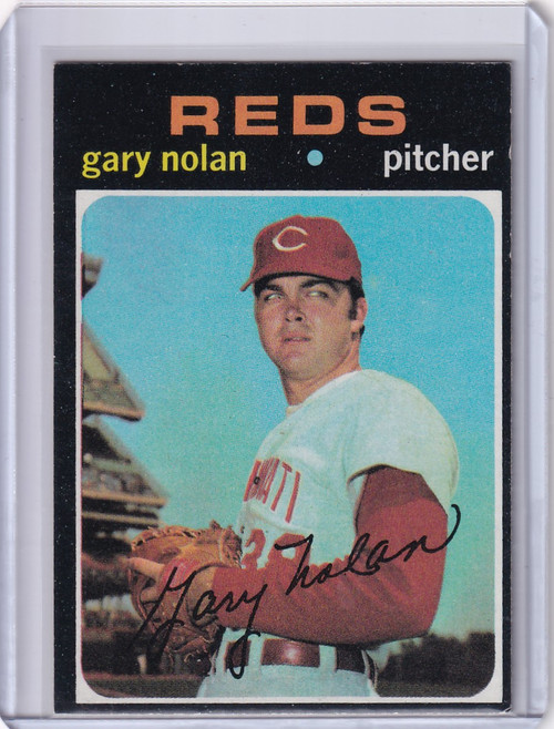 1971 Topps Baseball #75 Gary Nolan - Cincinnati Reds