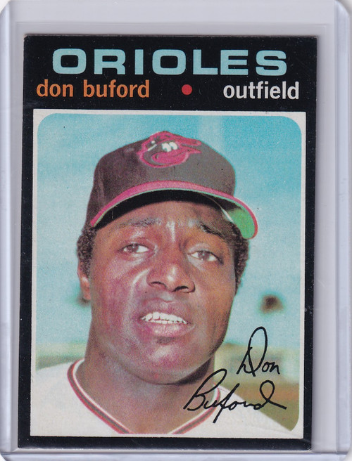 1971 Topps Baseball #29 Don Buford - Baltimore Orioles