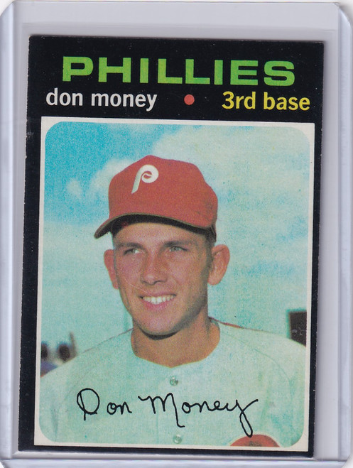 1971 Topps Baseball #49 Don Money - Philadelphia Phillies