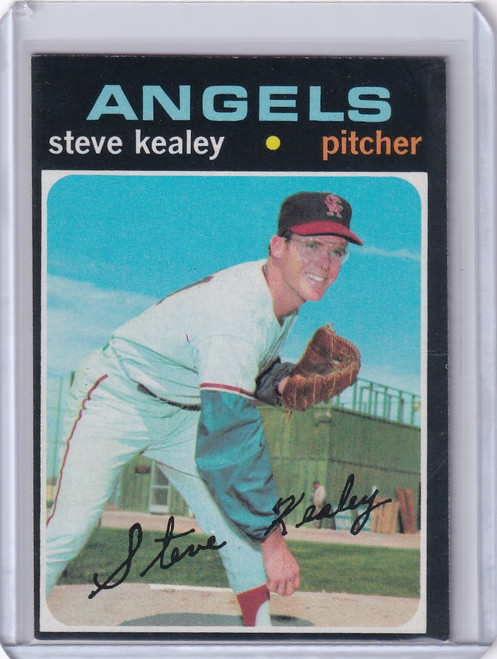 1971 Topps Baseball #43 Steve Kealey - California Angels