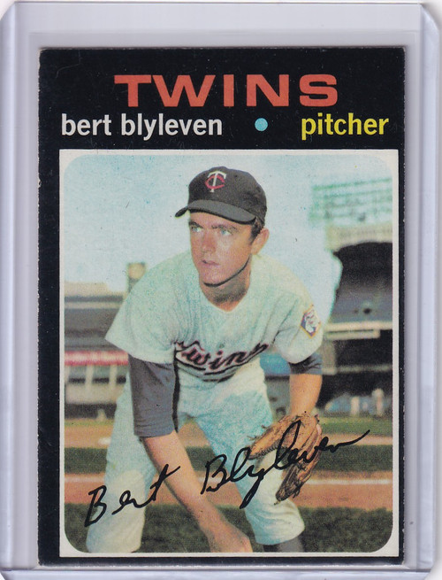 1971 Topps Baseball #26 Bert Blyleven - Minnesota Twins RC