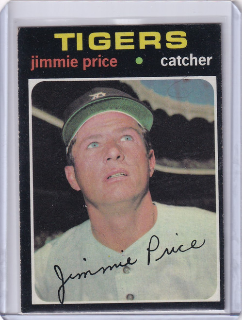 1971 Topps Baseball #444 Jim Price - Detroit Tigers