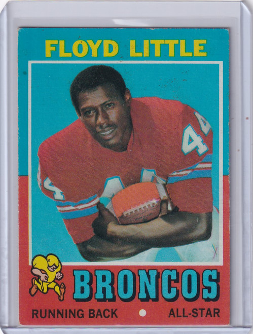 1971 Topps Football #110 Floyd Little - Denver Broncos