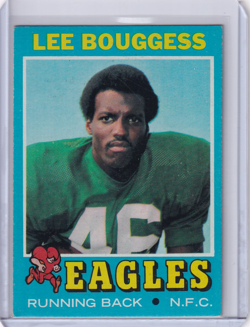 1971 Topps Football #194 Lee Bouggess - Philadelphia Eagles RC