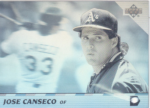 1992 Upper Deck #14 Jose Canseco Hologram Oakland Athletics