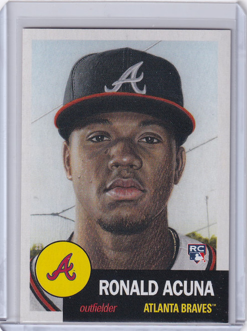 TOPPS BASEBALL LIVING SET #19 RONALD ACUNA - ATLANTA BRAVES