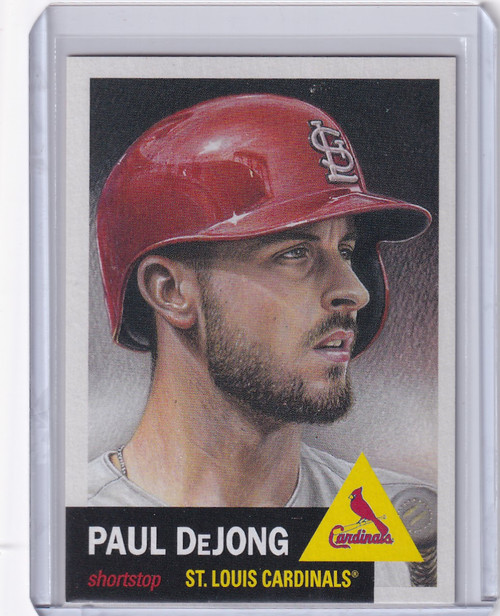 TOPPS BASEBALL LIVING SET #18 PAUL DEJONG - ST LOUIS CARDINALS