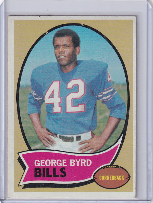 1970 Topps Football #119 George Byrd - Buffalo Bills