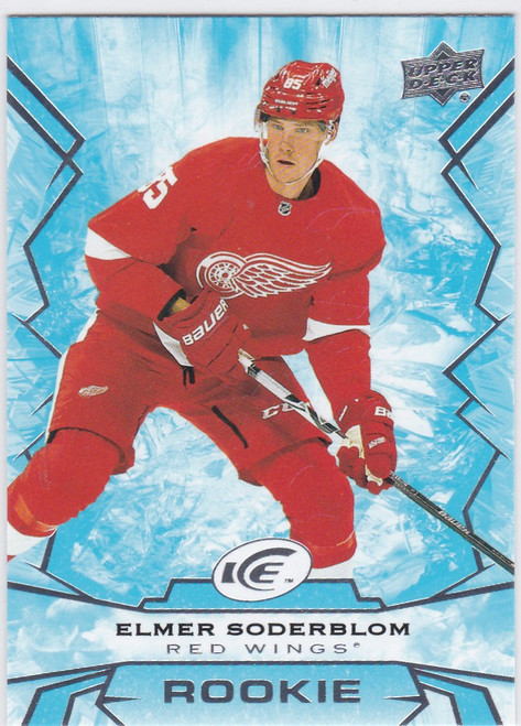 2022-23 Upper Deck Ice #124 Elmer Soderblom Rookie Detroit Red Wings