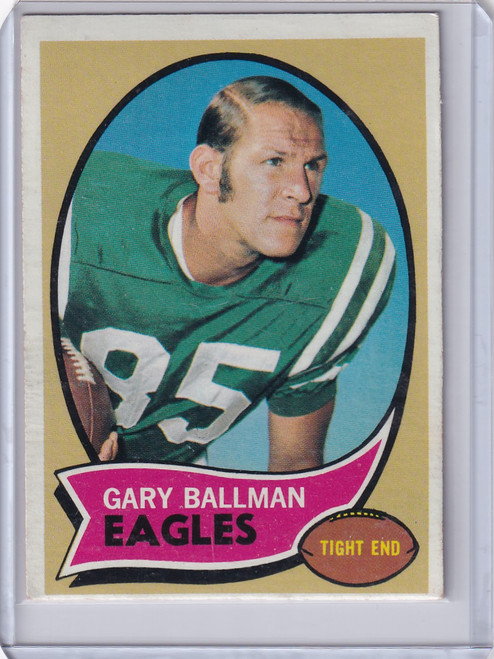 1970 Topps Football #47 Gary Ballman - Philadelphia Eagles