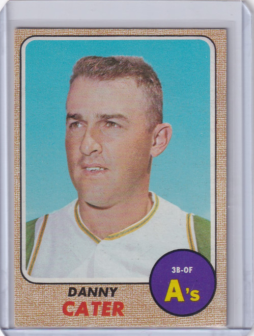 1968 Topps Baseball #535 Danny Cater - Oakland Athletics