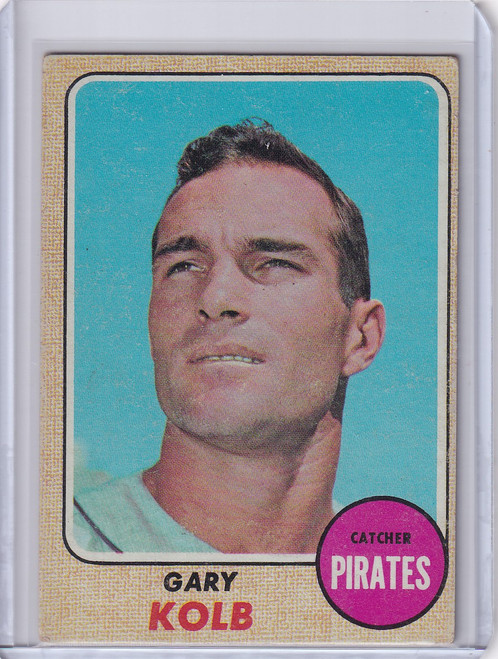 1968 Topps Baseball #407 Gary Kolb - Pittsburgh Pirates