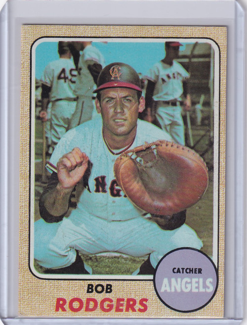 1968 Topps Baseball #433 Bob Rodgers - California Angels