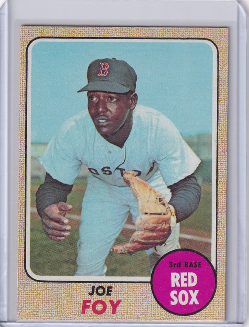 1968 Topps Baseball #387 Joe Foy - Boston Red Sox